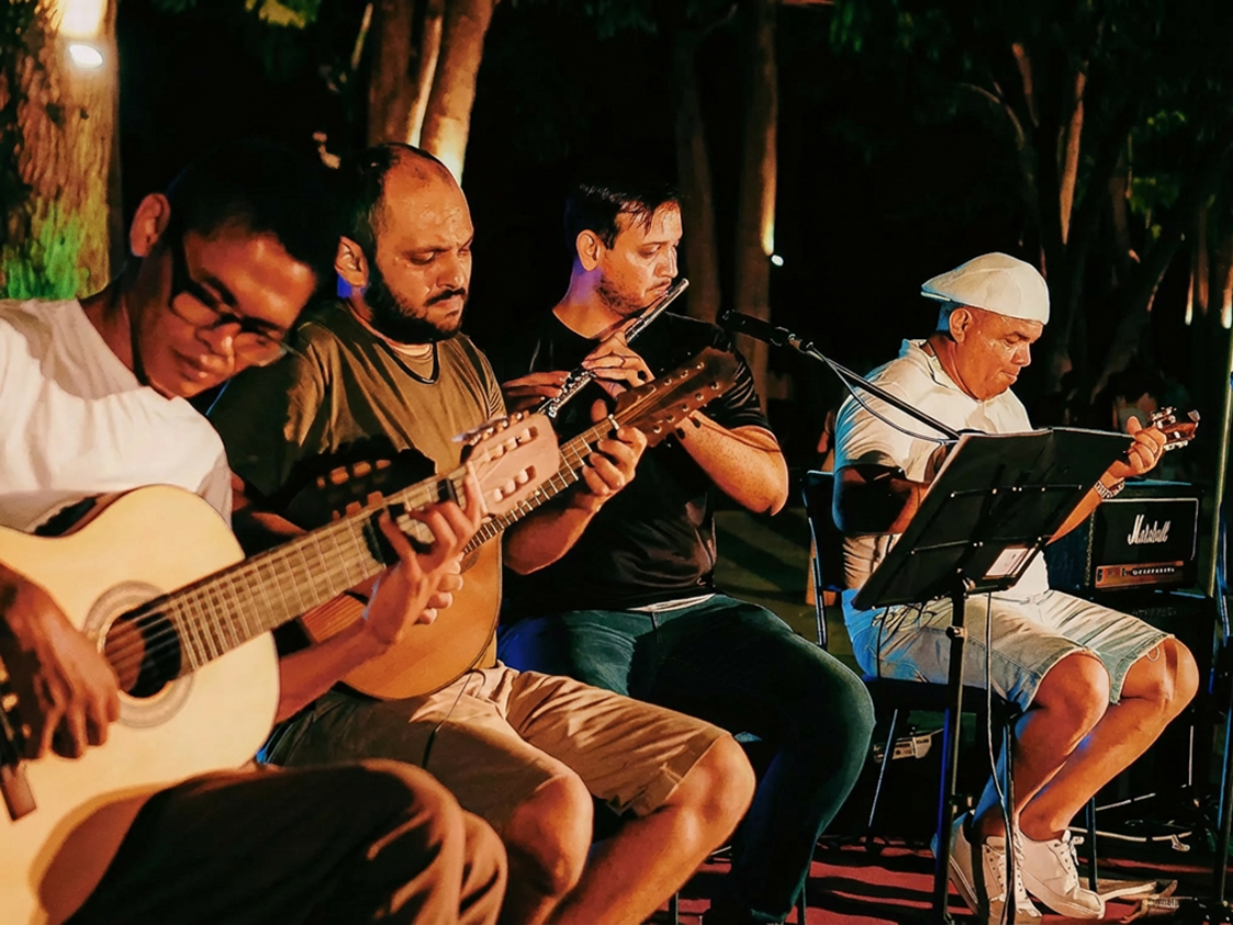Grupo Espinha de Pirarucu apresenta grandes nomes do chorinho nesta quinta-feira (23)