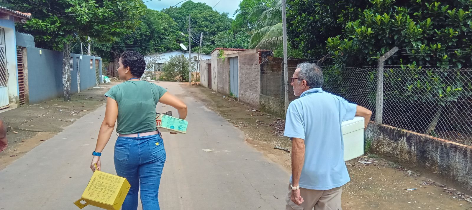Durante o evento, foram imunizados 193 animais domésticos
